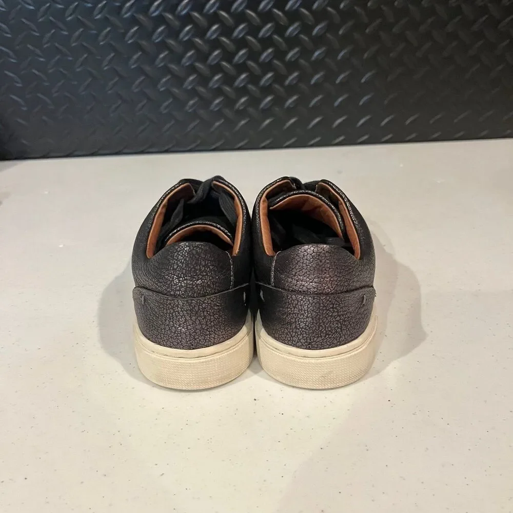 Frye Ivy Low Lace Up Sneakers Shoes Brown‎ Leather Womens Size 6.5 M